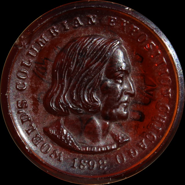 Columbian-Expo-Half-Dollar-Design-Struck-In-Glass.